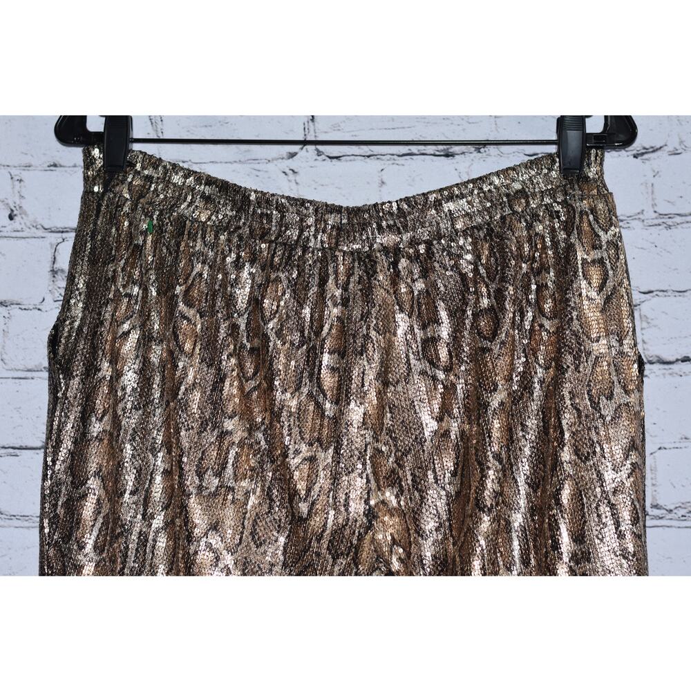 BEREK Python Diva All Over Sequined Snake Print P… - image 6